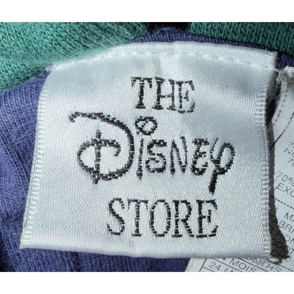 Winnie The Pooh Tigger Vintage Navy, Red & Green Jumper Disney 24 Month Snowball